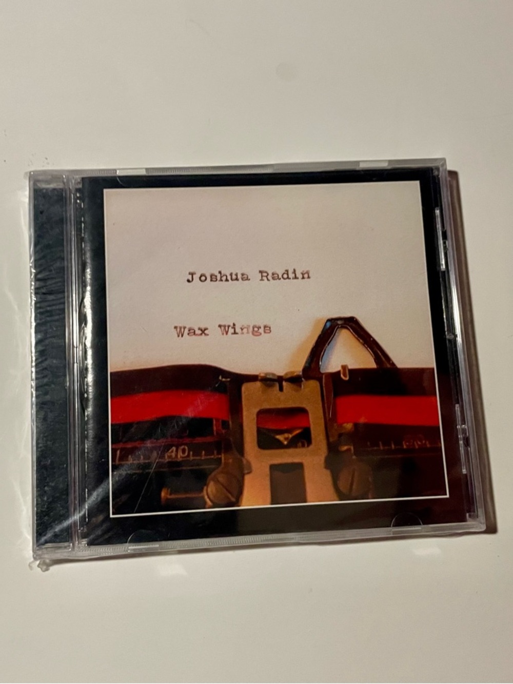 Joshua Radin "Wax Wings" CD - White, Red, Black New Sealed Music Listen Collect